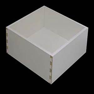 White Phone Drawer Style Box with Insert