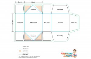 4 Corner Tray Tuck Top