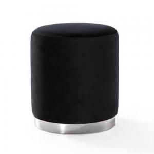 Beauty Cream Round Box with Black Velvet