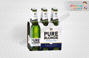 6 Bottles Packs Beer Carrier Boxes The Printing Daddy