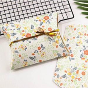Floral Print Pillow Box
