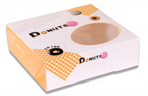 Paper donut boxes
