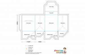 Bag Shaped Box Auto Bottom The Printing Daddy