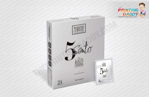 Black & White Printed Slotted Box The Printing Daddy