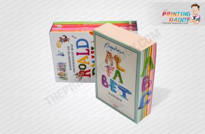 Custom Printed Book Packaging Boxes Folders