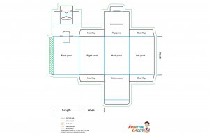 Box With Hanging and Locking Tabs The Printing Daddy