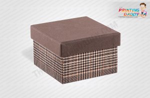 Brown Box with Lid The Printing Daddy