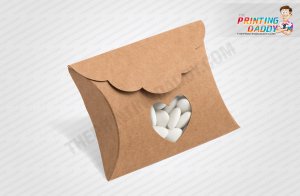 Brown Pillow with Window The Printing Daddy