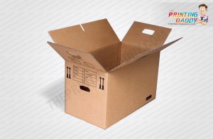 Corrugated Box with Double Lid Locks