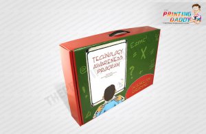 Corrugated Boxes with Plastic Handle The Printing Daddy