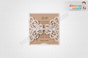 Custom Invitation Card with Insert The Printing Daddy