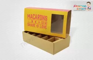 Custom Macaron Boxes The Printing Daddy