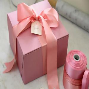 Pink Emboss Make Up Box with Insert