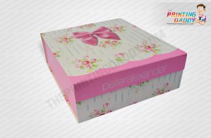 Floral Print Pillow Box The Printing Daddy