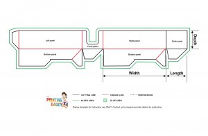 Front Cut Out Display Tray The Printing Daddy