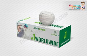 Custom Printed Golf Ball Hanger Boxes