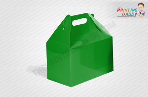 Green & White Gable with Window The Printing Daddy