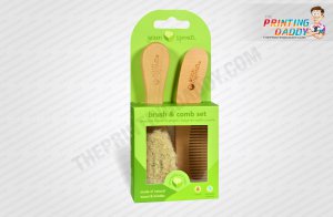 Kraft Hanger Boxes with PET Window The Printing Daddy