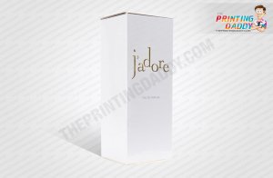 Pink Round Shaped Perfume Box with Insert The Printing Daddy