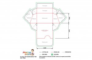 Custom Printed Pop Counter Display Tray