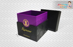 Purple Scent Box with Ribbon Closure The Printing Daddy
