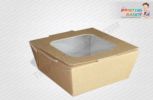 Salad Packaging Boxes with Window The Printing Daddy