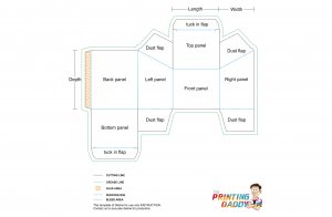 Slope Top Reverse Tuck End The Printing Daddy