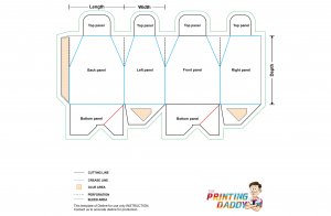 Square Box With Ladder Top The Printing Daddy