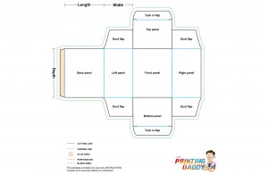 Straight Tuck End The Printing Daddy