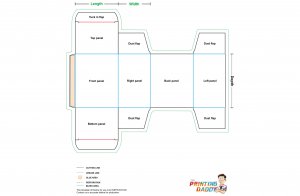 Straight Tuck End II The Printing Daddy