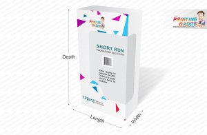 Straight Tuck With Customizable Window The Printing Daddy