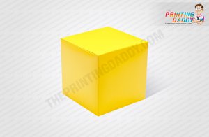 Yellow Candle Carrier with Window The Printing Daddy