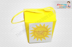 Yellow Takeout Box The Printing Daddy