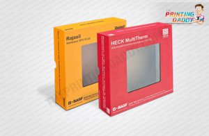 Yellow Window Box with Magnetic Closure The Printing Daddy