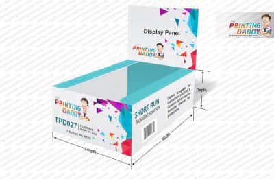 4 Corner Display Box The Printing Daddy