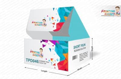 4 Corner Tray Tuck Top The Printing Daddy