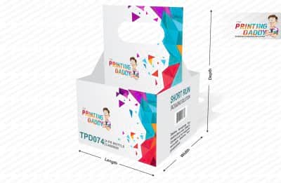 4 Pk Bottle Carrier The Printing Daddy