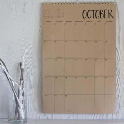 custom wall calendars