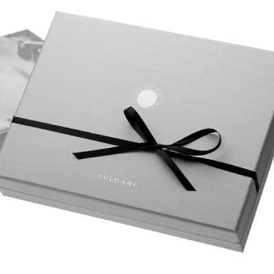 White Phone Drawer Style Box with Insert