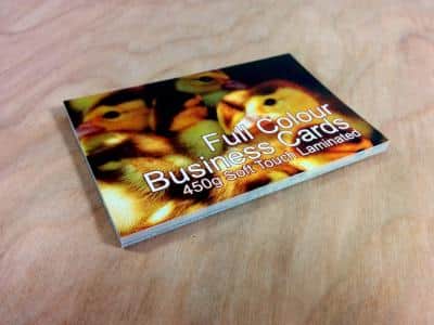 Custom Printed Soft Touch Business Cards