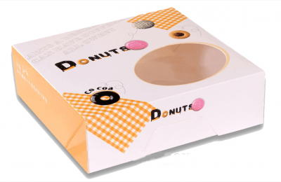 Paper donut boxes