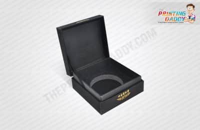 Black & White Texture Watch Box The Printing Daddy