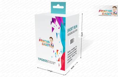 Box With Hanging and Locking Tabs The Printing Daddy