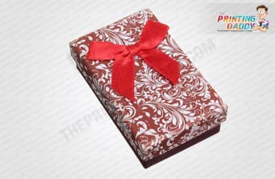 Boxes with Ribbon Flower The Printing Daddy