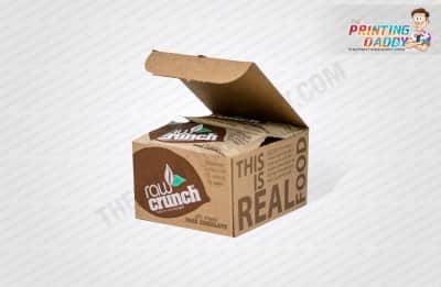 Brown Organic Bar Box The Printing Daddy