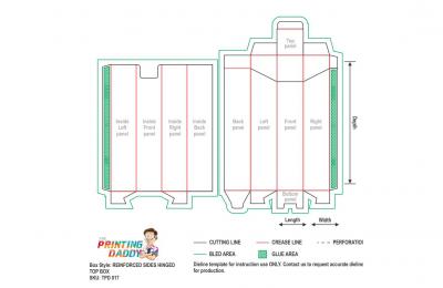 Custom Reinforced Sides With Hinged Top