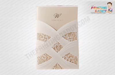 Custom Invitation Envelop With Insert The Printing Daddy