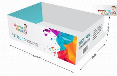 Double Glued Side wall tray The Printing Daddy