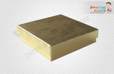 Gold Foil Boxes with Lids The Printing Daddy