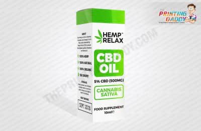 Hemp Oil Box The Printing Daddy